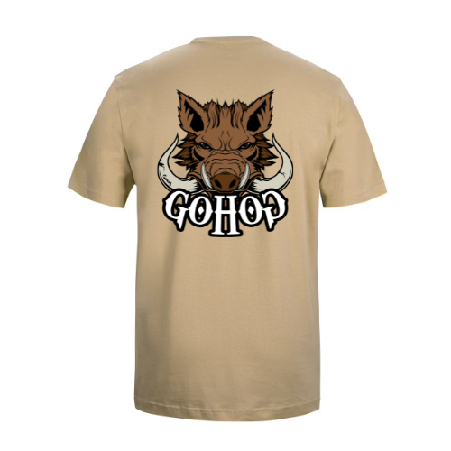 GoHog Cotton T-Shirt Bone