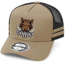 GoHog Khaki Trucker Cap